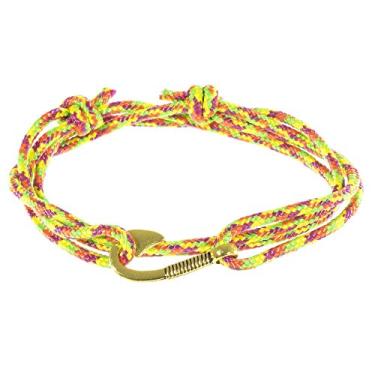 Imagem de West Coast Paracord — Pulseiras masculinas ajustáveis com âncora náutica e anzol – Disponível em uma variedade de acabamentos e cores – Feito de corda de nylon