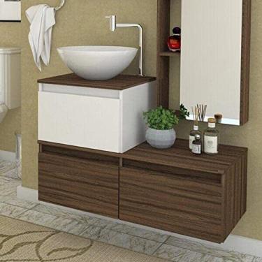 Imagem de Gabinete 3 Gavetas 90cm Florença Darabas Agardi Terracota