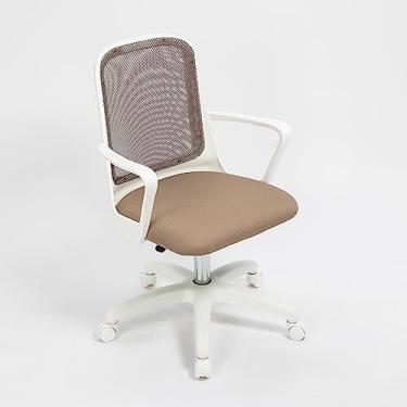 Imagem de Cadeira de escritório Fresa base Branca - Rossi Cadeiras