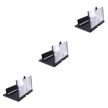 Imagem de Veemoon 3 Pecas Amplificador De Vídeo Para Telefone Smartphone Lupa De Tela Do Telefone Lupa De Tela Para Laptop Ampliador De Tela De Telefone Compacto Modelo Privado 3d Suporte