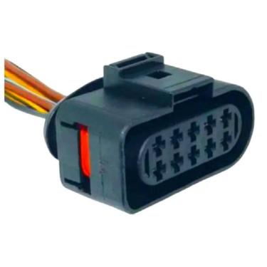 Imagem de Chicote Farol Foco Duplo VW Gol G3 G4 Fox Polo 10 Vias