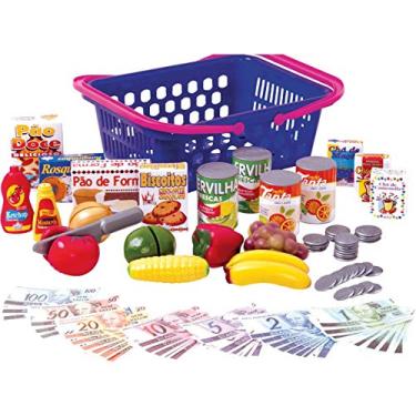 Imagem de Brincando de Profissões Crec-Crec Minhas Comprinhas Big Star Vermelho