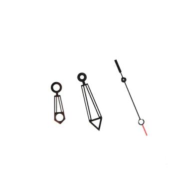 Imagem de 1 conjunto de ponteiros de relógio prata hora minuto segundo para movimento para ETA 2824-2, 2836-2, 2784 prata