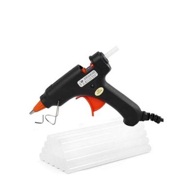 Imagem de Mini Pistola De Cola Quente Bivolt Bico Fino - western 