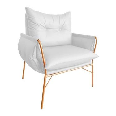 Imagem de Poltrona Cadeira - Sala de Jantar - Sala de Recepção - Corano - Estopa