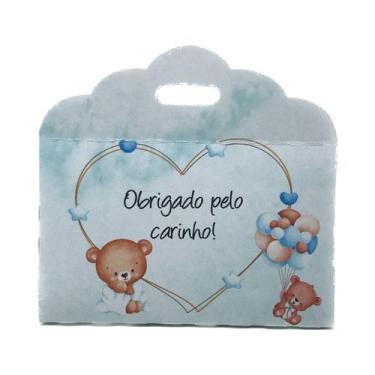 Imagem de kit 10 Decoração bolsinha lembrancinha Festa Enfeite Fácil - KIBUNITIN