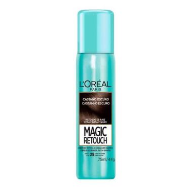 Imagem de Magic Retouch L'oréal Castanho Escuro Spray Instantâneo para Retoque d