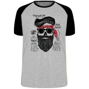 Imagem de Camiseta  Moto Cycle Club  Blusa Plus Size extra grande adulto ou infa