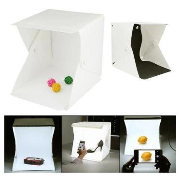 Imagem de Mini Estúdio Fotográfico Photo Studio Led Usb Portátil - oem