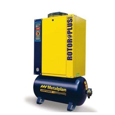 Imagem de Compressor Parafuso 25HP 9 Bar 152L 220V Rotor Plus - Metalplan