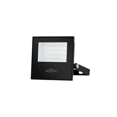 Imagem de Refletor Blumenau Led Play 30w Preto Bivolt Luz Verde