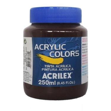 Imagem de Tinta Acrylic Colors 250ml G1 337-marrom V. Acrilex, 337 - MARROM VAN 