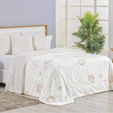 Imagem de Cobertor Queen Top Line Estampado Hipercal/Sherpa 1 Peça - Garden - 100% Poliéster