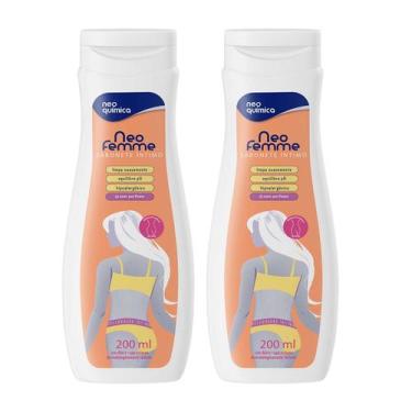 Imagem de Kit 2 und Neofemme Sabonete Neutro Liquido 200 ml - Neo Quimica