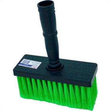 Imagem de Broxa Retangular Compel Plastica 12Mm X 75Mm X 180Mm Grande - 0.2352 -