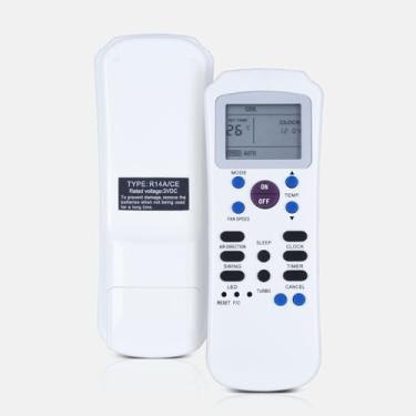 Imagem de Controle remoto de ar condicionado de substituição para Carrier Springer Midea Delchi R14a/e R14a/ce