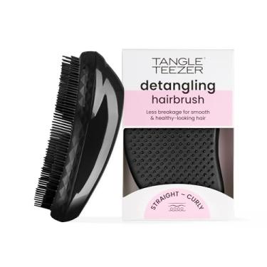 Imagem de Tangle Teezer - Escova de cabelo desembaraçadora The Original Panther Black, para todos os tipos de cabelo, úmido e secos, Cor: Preta