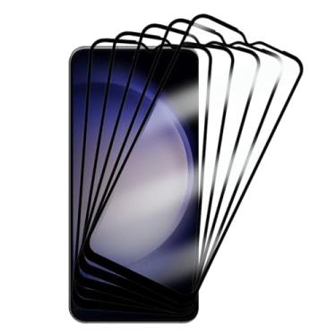 Imagem de Película de Vidro 3D Compatível Samsung Galaxy S23 6.1 Polegadas, Kit com 5 Unidades, Proteção Total da Tela