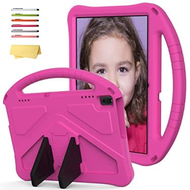 Imagem de UUcovers Capa infantil para tablet Lenovo Tab E10 de 10,1 polegadas (TB-X104F), para Lenovo Tab 4 10 (TB-X304F/TB-X304N) e Tab 4 10 Plus (TB-X704F/TB-X704N/TB-X704L/TB-X704V) com alça de suporte, capa