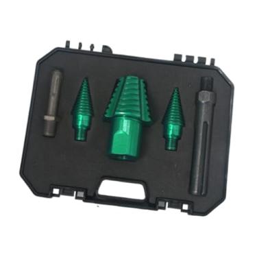 Imagem de Generic Conjunto de brocas para rachador de toras de madeira, divisor de gravetos, carpintaria doméstica, eficiente, para áreas externas, fazenda, Alça Redonda