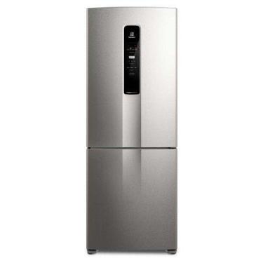 Imagem de Geladeira Frost Free 490L Efficient com AutoSense Inverse Inox Look IB