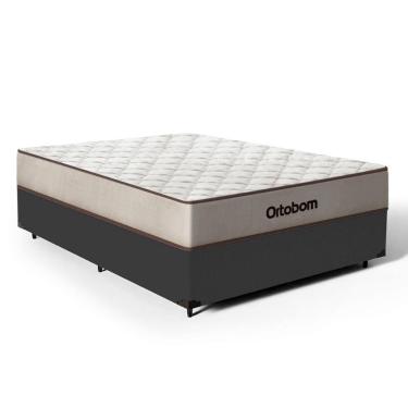 Imagem de Cama Box com Colchão de Espuma D60 Double Face Force Dream - Ortobom Casal 138cm