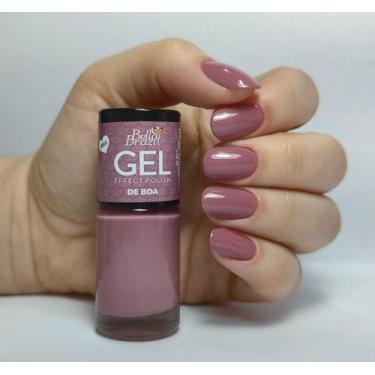 Imagem de Esmalte Efeito Gel De Boa Bella Brazil 9ml  Brilho e Longa Duração