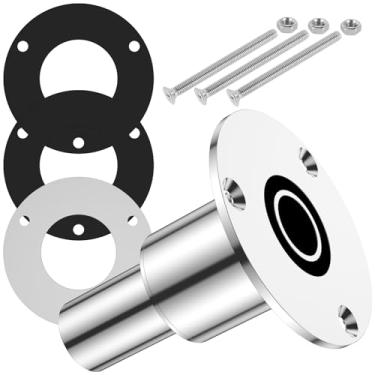 Imagem de Revestimento de exaustão de aquecedor diesel com parafusos e porcas para tubo de tubo de 24 mm de aço inoxidável para barcos, carros, caminhões e aquecedores de estacionamento a diesel