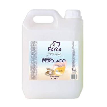 Imagem de Force de Frizz Shampoo Hidratante Perolado Profissional Lavatório Galã