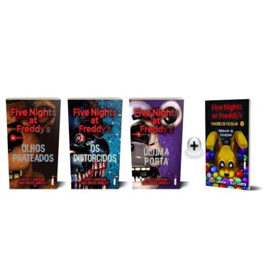 Imagem de Kit de Livros: Five Nights at Freddys: Olhos Prateados, Os Distorcidos, A Última Porta e Mergulho na Escuridão