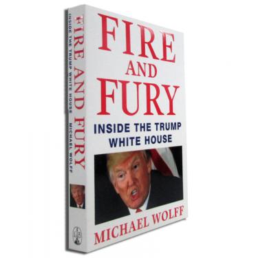 Imagem de Fire and Fury : Inside the Trump White House Michael Wolff Henry Holt and Co Publicado em 2018 Capa Dura