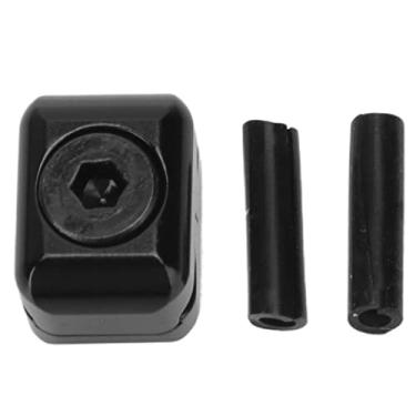 Imagem de Pilipane Fivela de grampo de cabo de descanso de flecha, clipe de fixação de liga de alumínio para arco composto reduz a vibração, fácil instalação, à prova de desgaste, leve, suave, acabamento fino