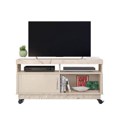 Imagem de Rack Bancada Artur Calacata Off White - Madetec - MADETEC MOVEIS