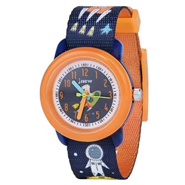 Imagem de Vicloon Relógio infantil, relógio para meninas, impermeável, 3D, fofo, brinquedo, pulseira de silicone, relógio de pulso, presente para meninas e meninos de 3 a 11 anos (azul), Astronauta, Alça