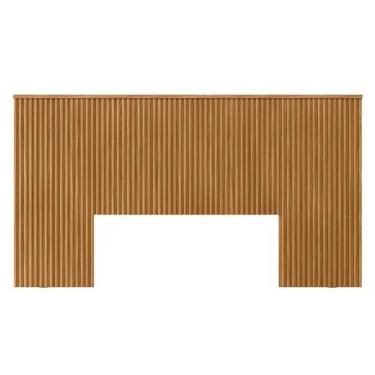 Imagem de Painel Cama Box Madeirado Laranjeiras 240cm Nature Fosco - Linea Brasil