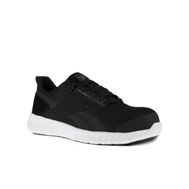 Imagem de Reebok Tênis masculino Rb4023 Sublite Legend Athletic Work Composite Toe Preto e Branco Industrial e Construção, Preto e branco, 39