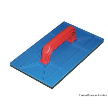 Imagem de Desempenadeira Azul Zumplast Borracha 17X30Cm