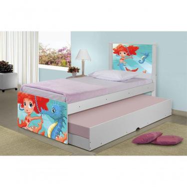 Imagem de Bicama Sereia Ruiva Com Colchões