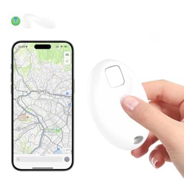 Imagem de Mini Rastreador Gps Inteligente Global Bluetooth Mala Pet Carro Moto Alcance Compatível com iPhone 230 mAH (BRANCO)