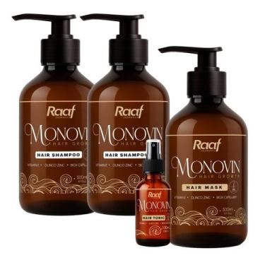 Imagem de Kit 2 Shampoo 1 Mascara 1 Tônico Antiqueda e Fortalecedor Capilar Mono