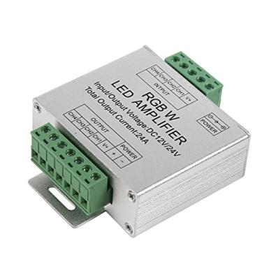 Imagem de Generic Amplificador de Sinal RGBW para Fitas de LED Aumentam o Brilho Em Eventos Em Alumínio