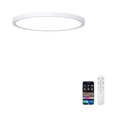 Imagem de Lâmpada De Teto LED RGB Controle Por Voz App TUYA Alexa Google Home De