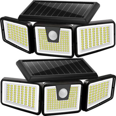 Imagem de Luzes solares AmeriTop 233 LED Motion Sensor, pacote com 2