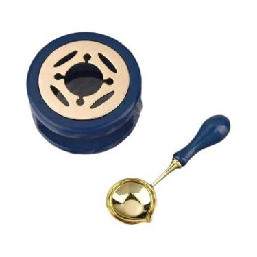 Imagem de Conjunto De Derretimento De Cera De Madeira Com Colher E Aquecedor De 