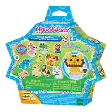 Imagem de Aquabeads Animal Buddies Refil Com 600 Beads Em 15 Cores