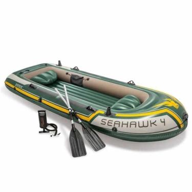 Imagem de Bote Inflável Intex Seahawk 4 Pessoas 400 Com Remos-Unissex