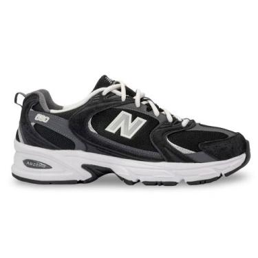 Imagem de Tênis New Balance 530 Preto e Branco Masculino, 43