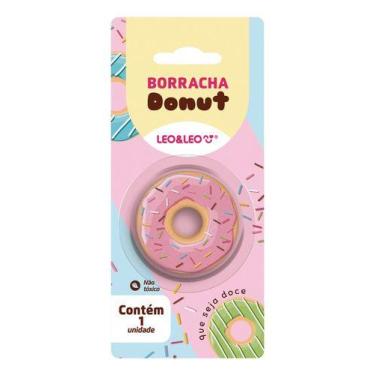Imagem de Borracha Escolar Divertida Formas - Leo E Leo Donut - Leonora/ Leo&Leo