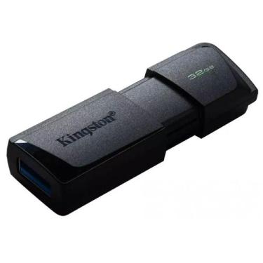 Imagem de Pen Drive 32GB Kingston DataTraveler Exodia M - USB 3.2 - Preto - DTXM