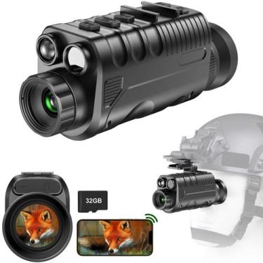 Imagem de Telescópio Nightiger WiFi 4K com Câmera e Tela OLED